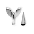 Chrome Zinc Bottle Opener, Self Balancing