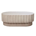White Wash Mango Wood Coffee Table 110cm