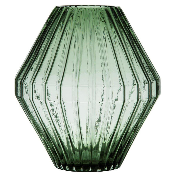 Sage Green Glass Vase, Large 30cm