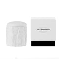 Village Green Soy Candle 300g, Ceramic Relief Jar