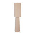 Taupe Boucle Floor Lamp, Tall 165cm