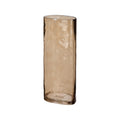 Amber Textured Glass Vase, Tall 40cm