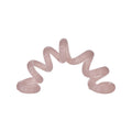 Pink Glass Spring Sculpture, 22cm