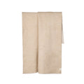 Ivory Wool Blend Throw, 130x180cm
