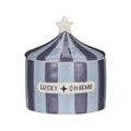 Light and Dark Blue Dolomite Canister