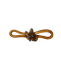 Deep Brown Glass Knot Sculpture, 30cm