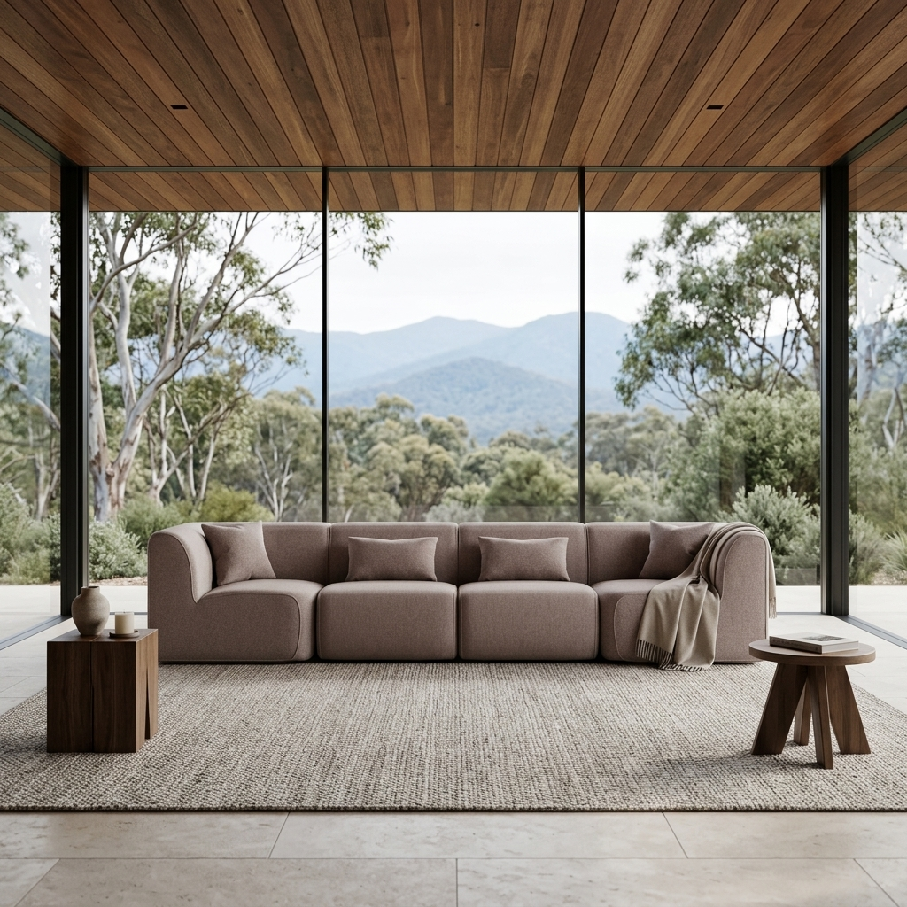 4 Seater Comma Sofa