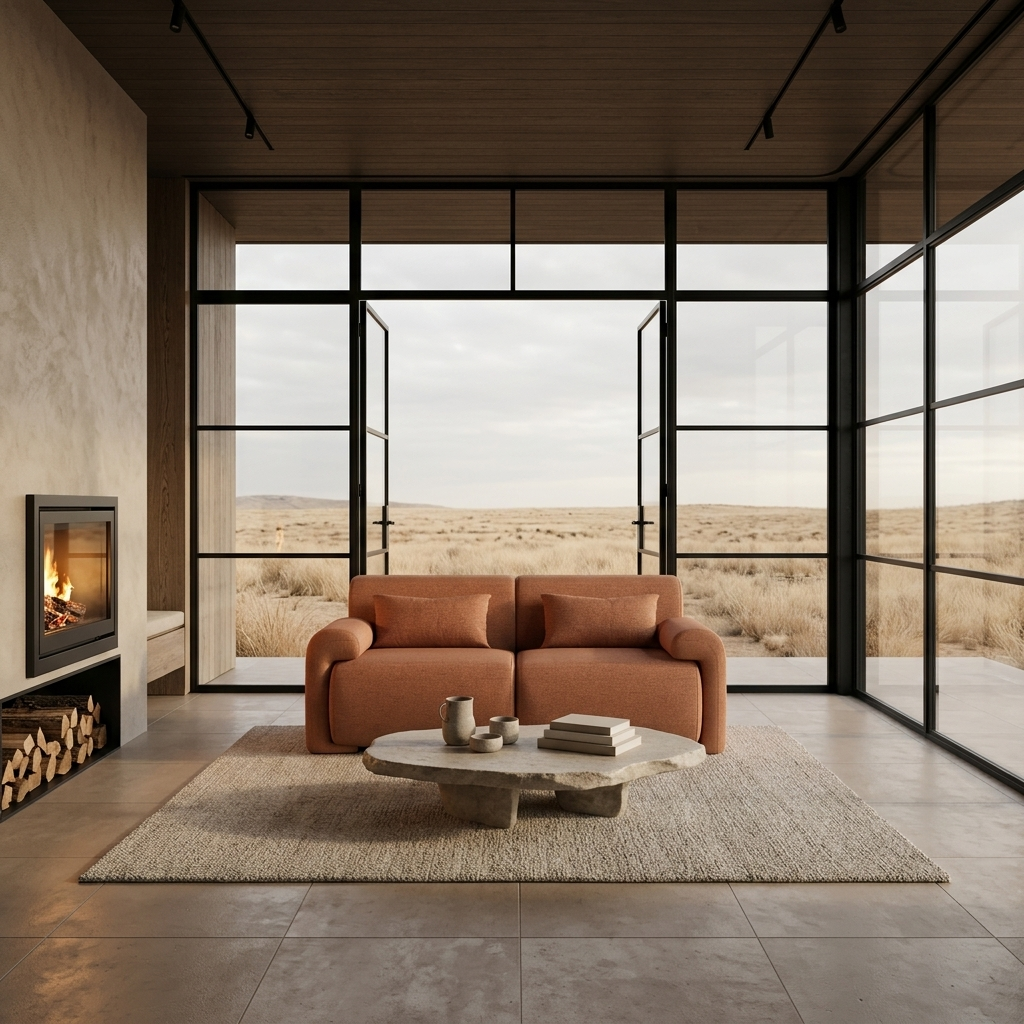 2 Seater Comma Sofa.