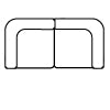 2 x Corner