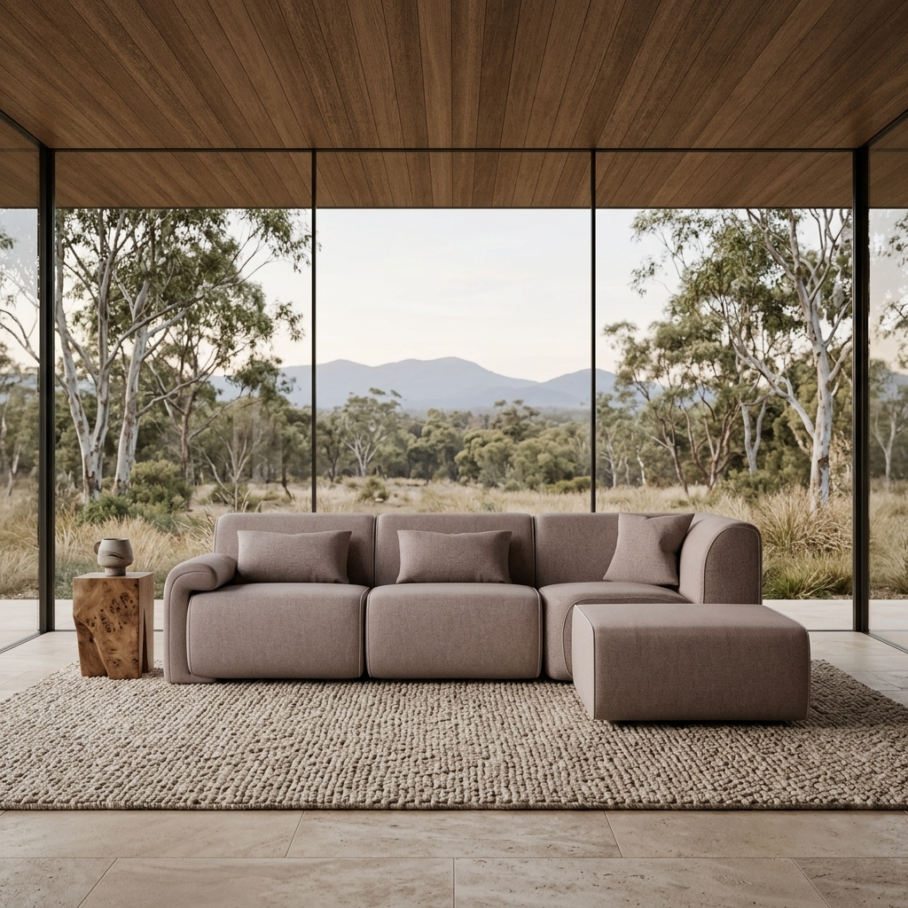 4 Seater Comma Sofa