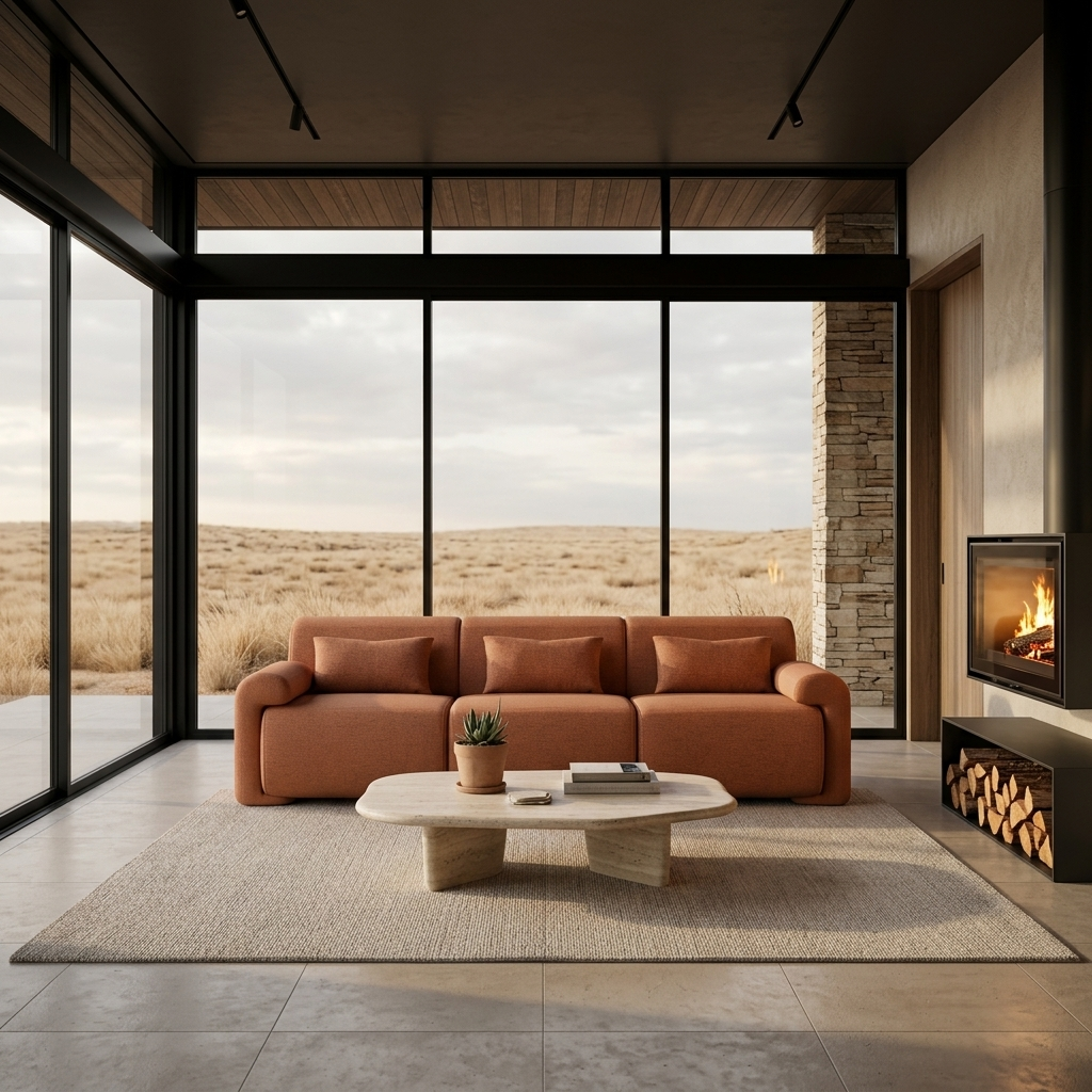 3 Seater Comma Sofa