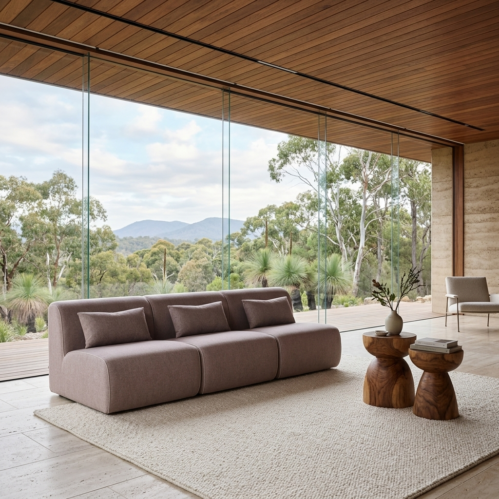 3 Seater Comma Sofa