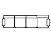 4 x Armless with Arms