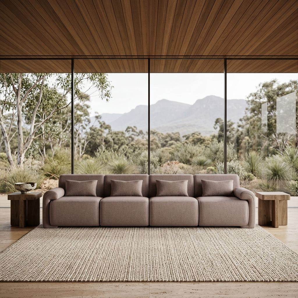 4 Seater Comma Sofa