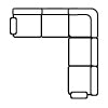 4 Armless + Corner + 2 Arms