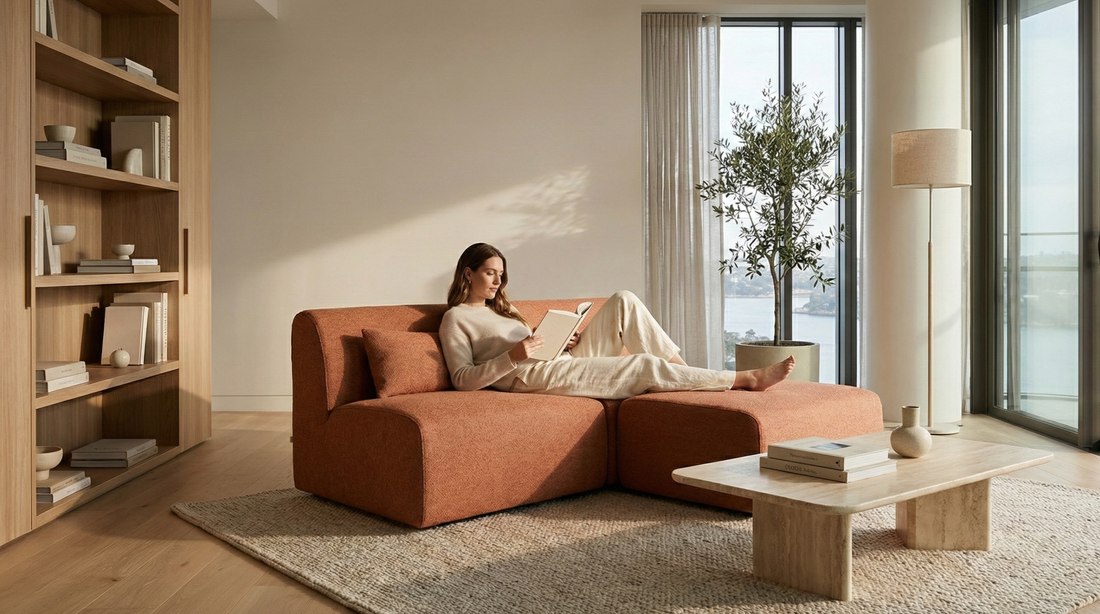 3 Seater Comma Sofa