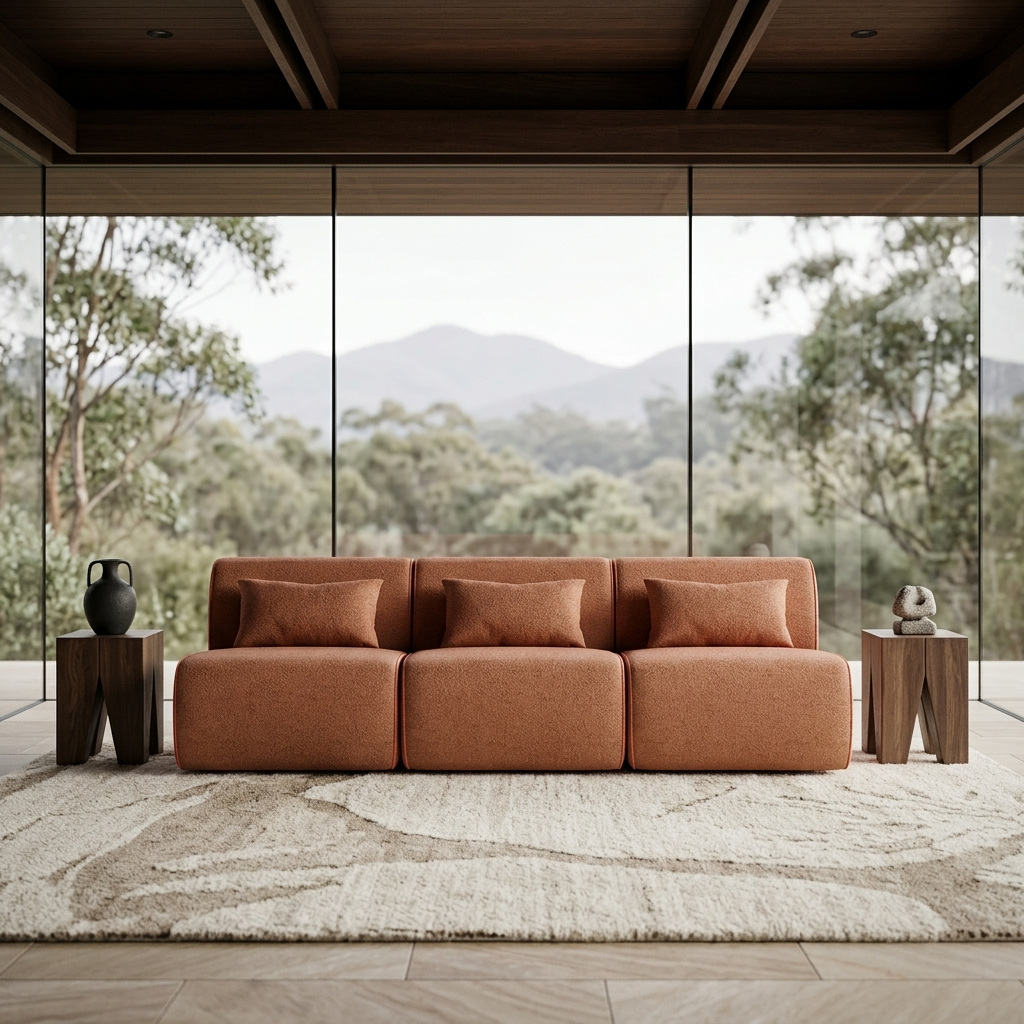 3 Seater Comma Sofa