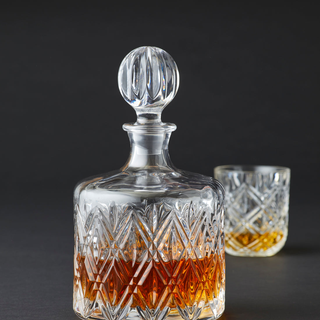 Clear Glass Decanter, 1.2L