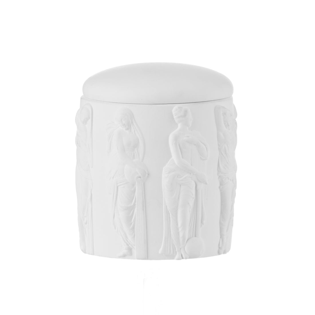 Village Green Soy Candle 300g, Ceramic Relief Jar