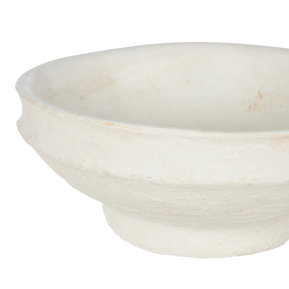 Cream Rustic Cement Decorative Bowl 25cm