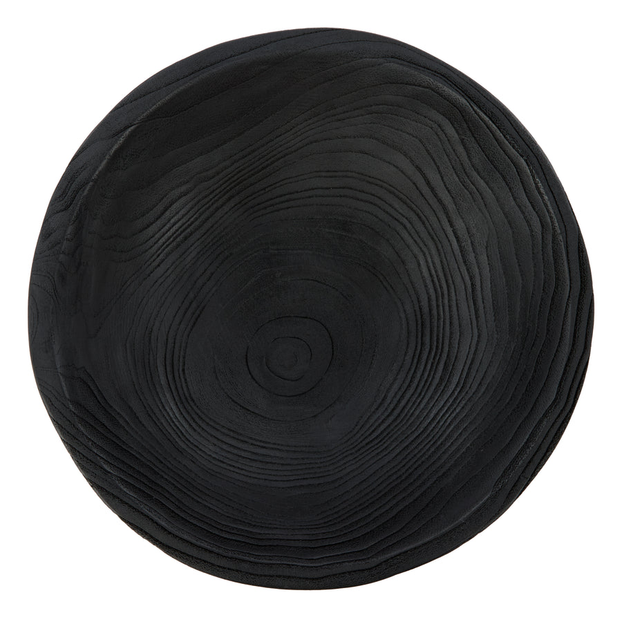 Black Footed Timber Bowl 30cm