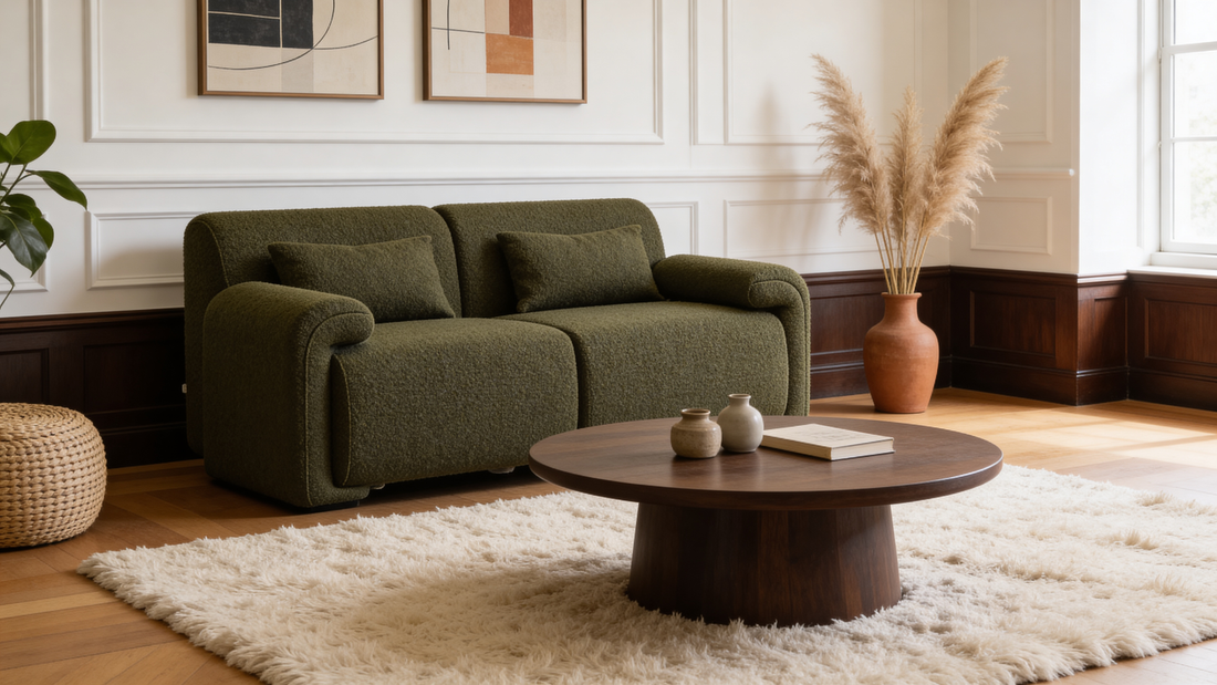 2 Seater Comma Sofa.