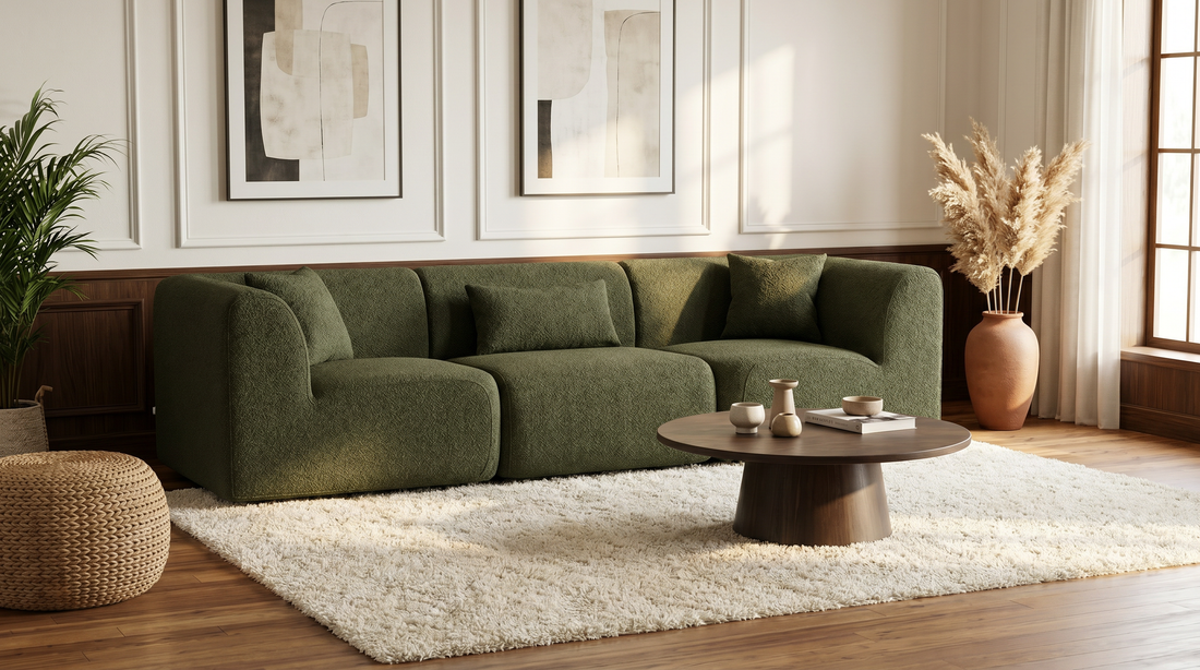 3 Seater Comma Sofa