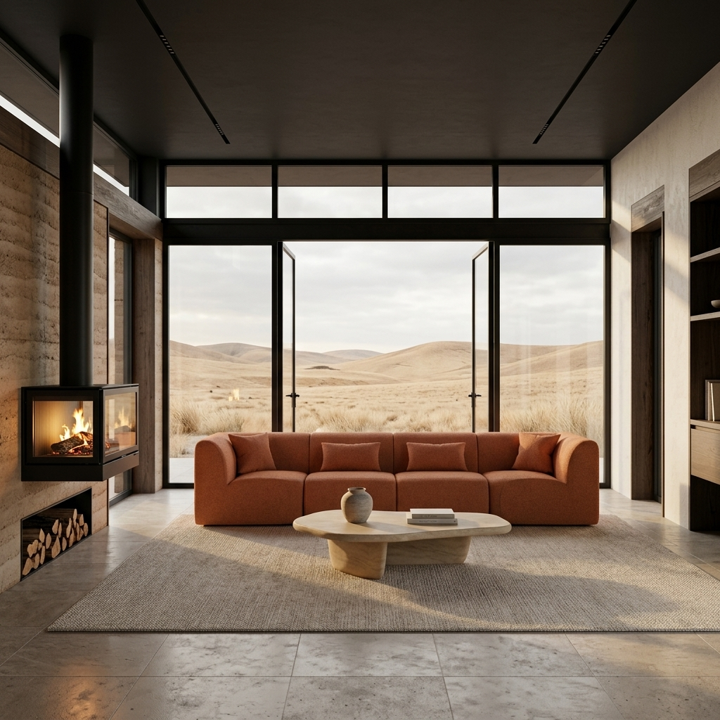 4 Seater Comma Sofa