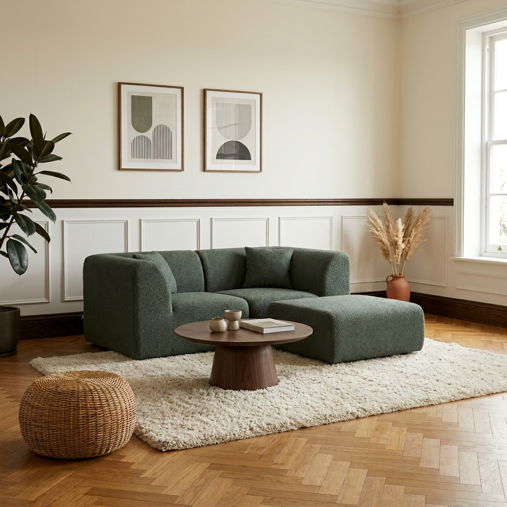 3 Seater Comma Sofa