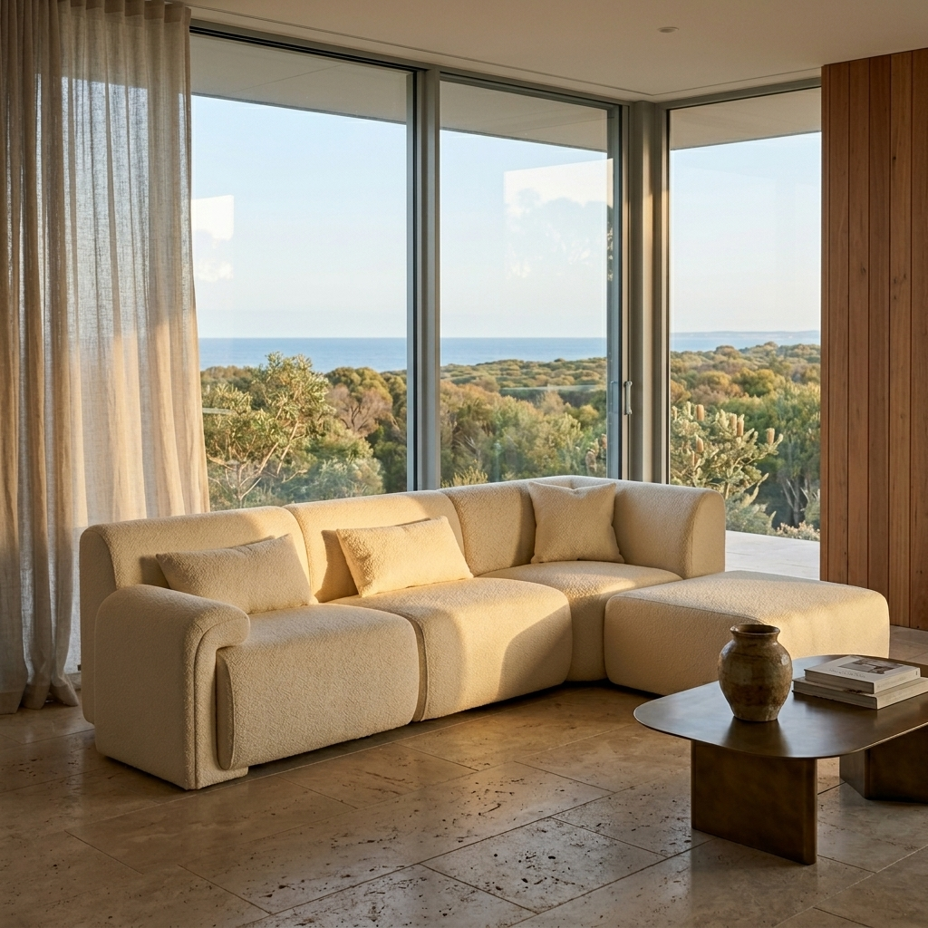 4 Seater Comma Sofa