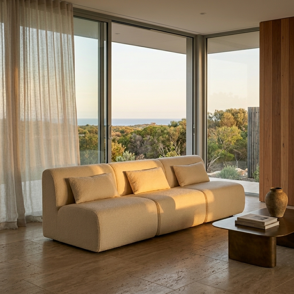 3 Seater Comma Sofa